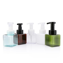 Empty Wholesale 250Ml Colored Plastic Facial Hand Cleanser Foam Pump Bottle Packaging